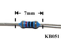 1/4W 1% 120R