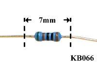 1/4W 1% 510R