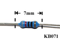 1/4W 1% 820R