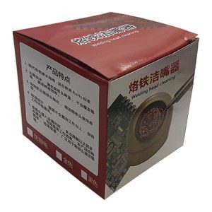 تمیز کننده سر هویه سیمی با ظرف