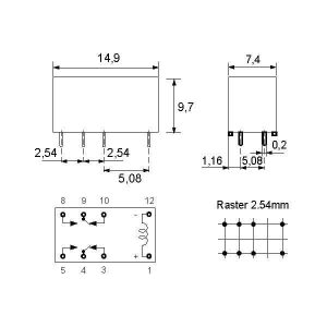 رله EC2-5NU