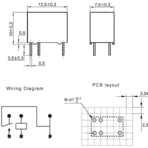 رله HK23F-12V
