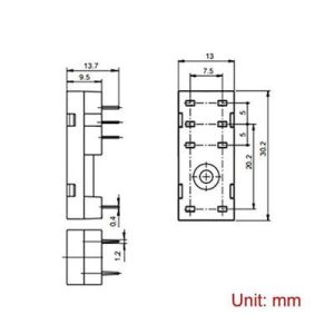 سوکت رله 14F-2Z-A1