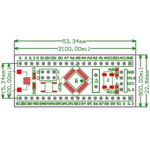 هدر بورد STM32F103C8T6