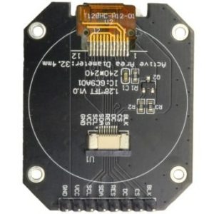 LCD 1.28″ TFT گرد