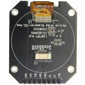 LCD 1.28″ TFT گرد - تصویر 2