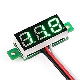 ماژول ولتمتر کوچک سبز 0.28 اینچ