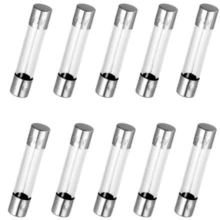 فیوز شیشه ای 10 آمپر بلند 6x30 (پک 10 تایی)