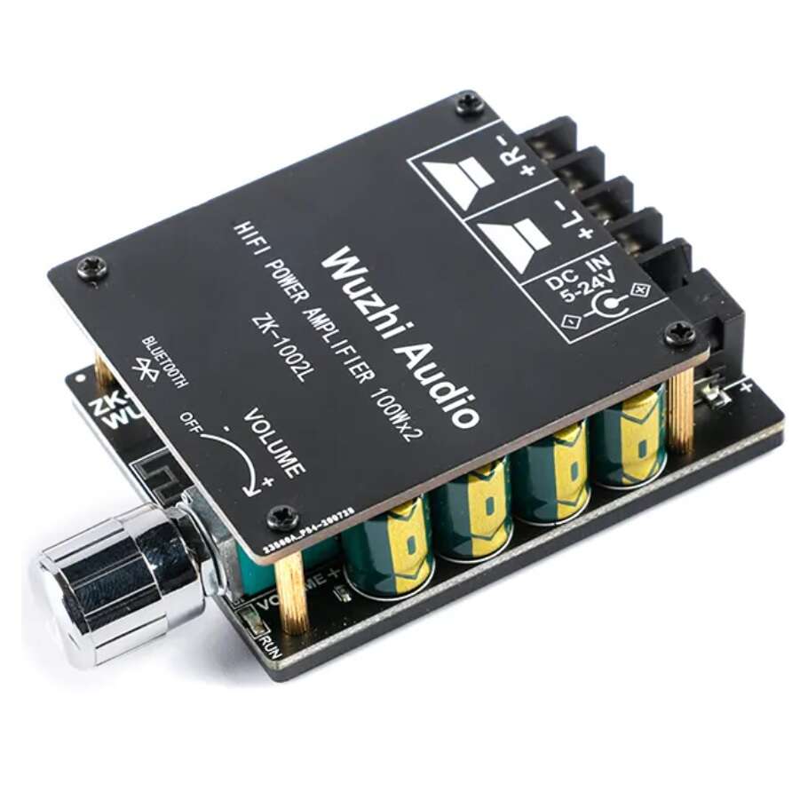 ماژول آمپلی فایر صوتی بلوتوث دار 2x100 وات مدل ZK-1002L