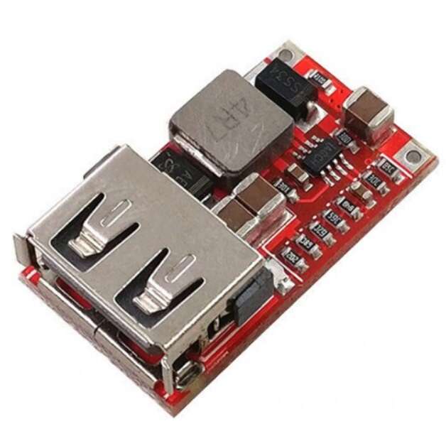 ماژول رگولاتور کاهنده 5 ولت 3A با خروجی USB