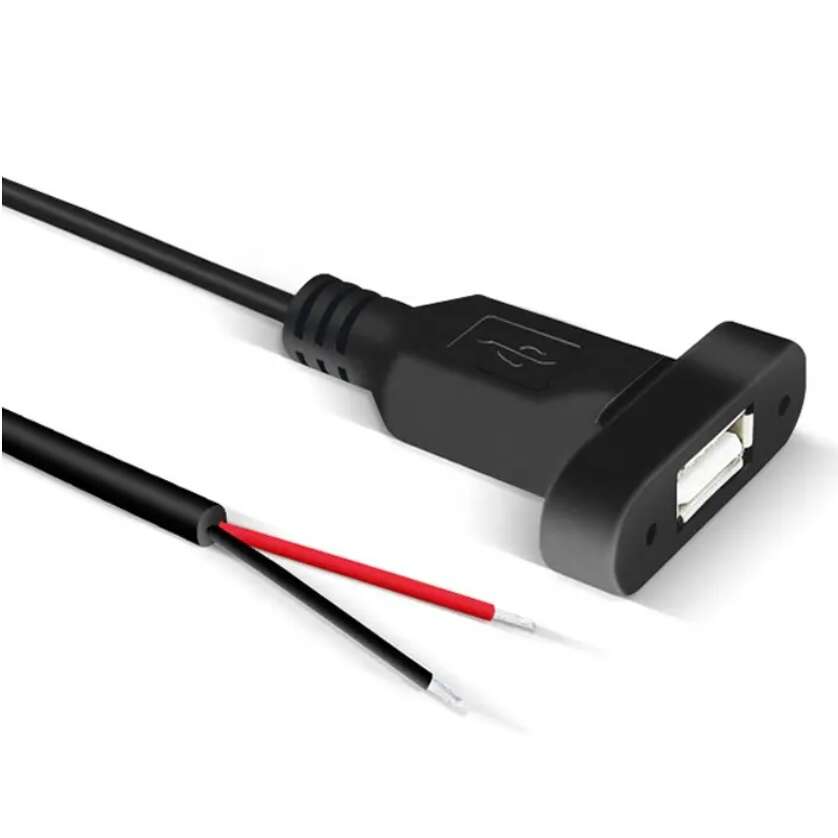 کانکتور USB پنلی سیم دار