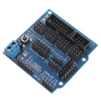 شیلد سنسور آردوینو دارای قابلیت اتصال کنترلر سروو / بلوتوث / SD card / APC220 / اولتراسونیک / I2C / 12864 LCD