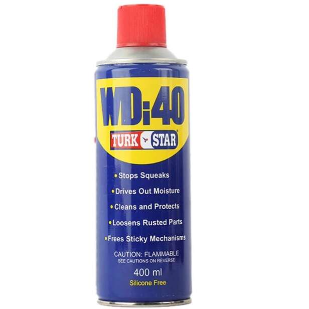 اسپری زنگ بر WD40 برند TURK STAR