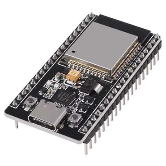برد توسعه ESP32 با مبدل CP2102 دارای بلوتوث و wifi مدل 38 پایه با کانکتور TYPE-C