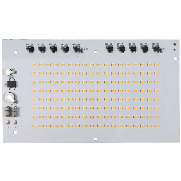 LED DOB مهتابی 100W 220V پروژکتوری با درایور داخلی سایز 184107 دارای مدار حفاظتی Anti Surge