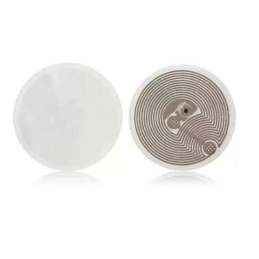 تگ RFID Mifare 13.56MHZ برچسبی گرد 25mm