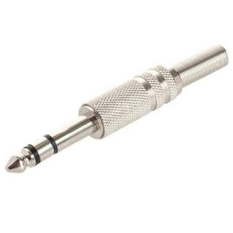 فیش میکروفن استریو فلزی 6.5mm