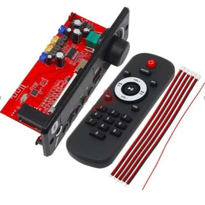 پخش کننده MP3 PLAYER پنلی بلوتوثی ولوم دار دارای آمپلی فایر 2X80W مدل JX-Y19