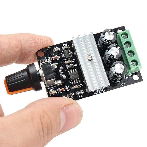 ماژول کنترل دور موتور DC 3A مدل 1203B - تصویر 3