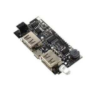 برد پاور بانک دو خروجی با LCD
