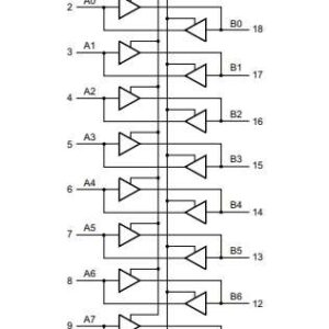 74HC245D smd org پهن