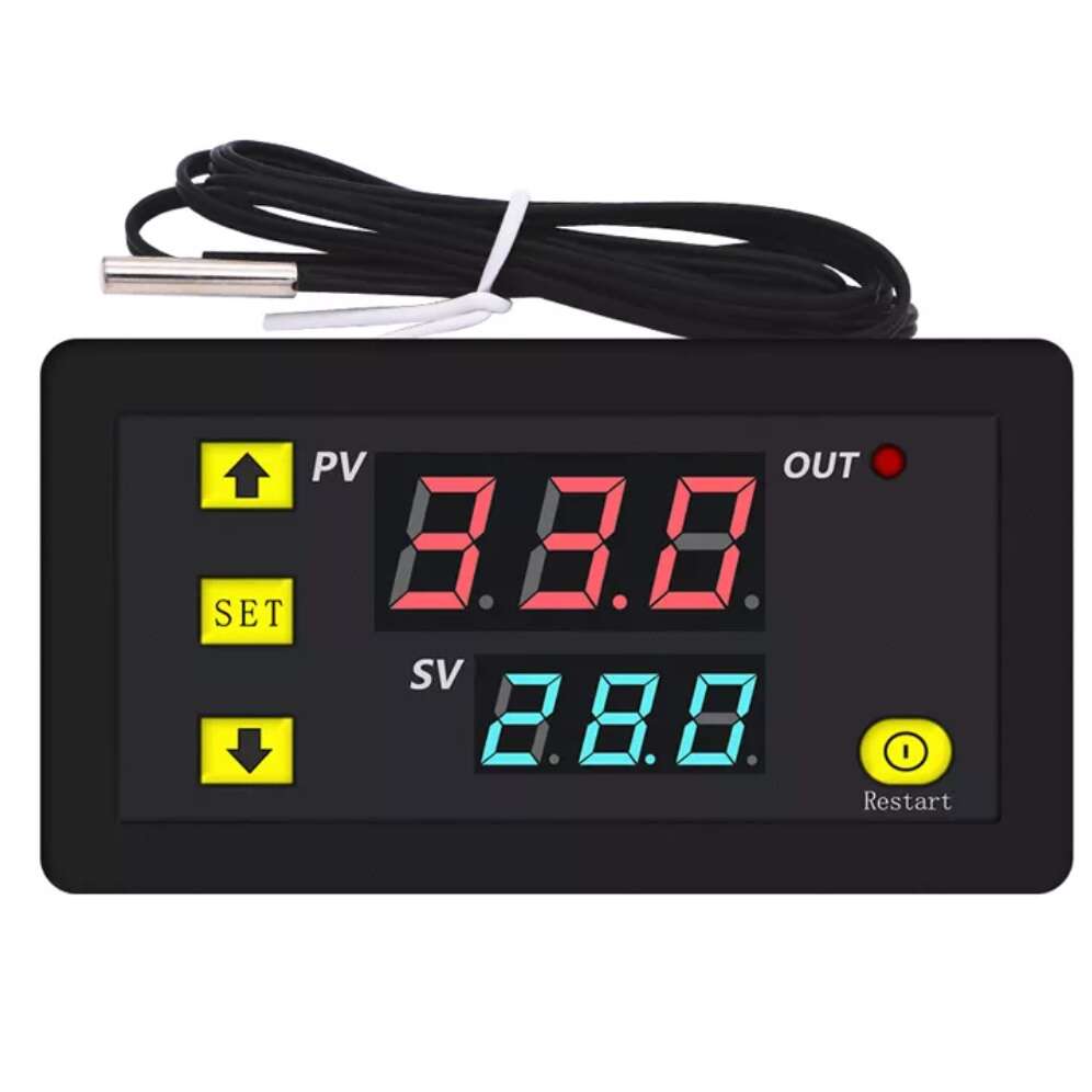 ماژول کنترل دما پنلی با تغذیه 12V مدل W3230 - تصویر 2