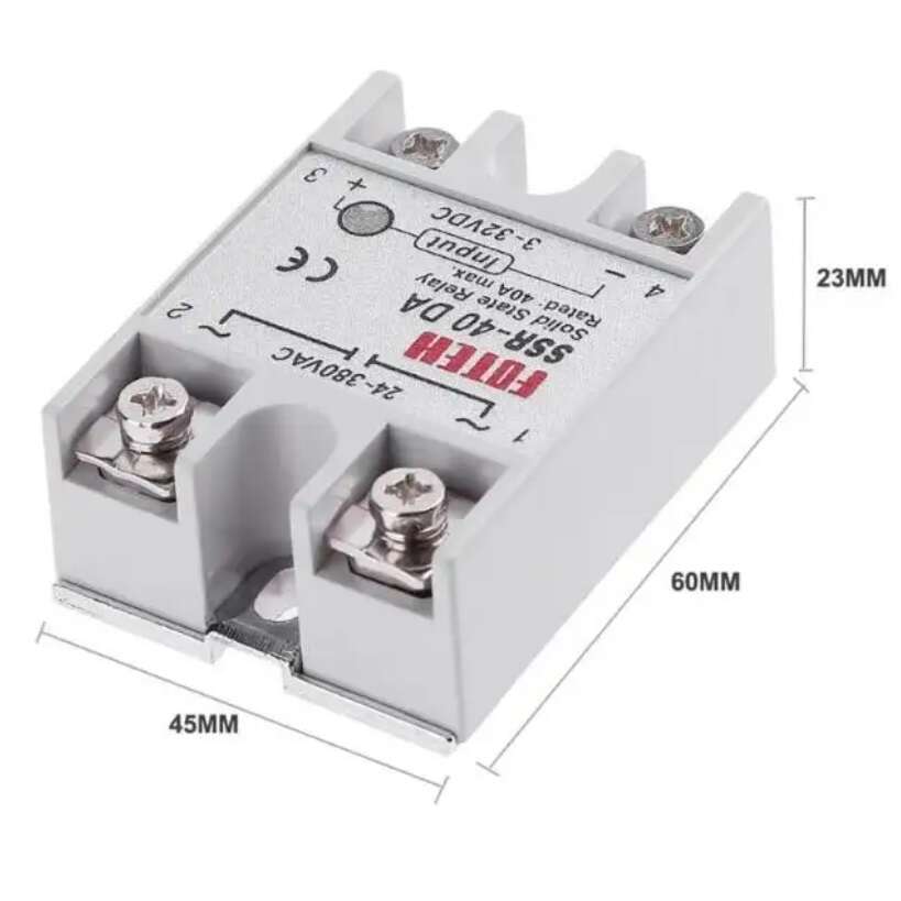 رله SSR 40DA تحریک DC - سوئیچ AC - تصویر 3