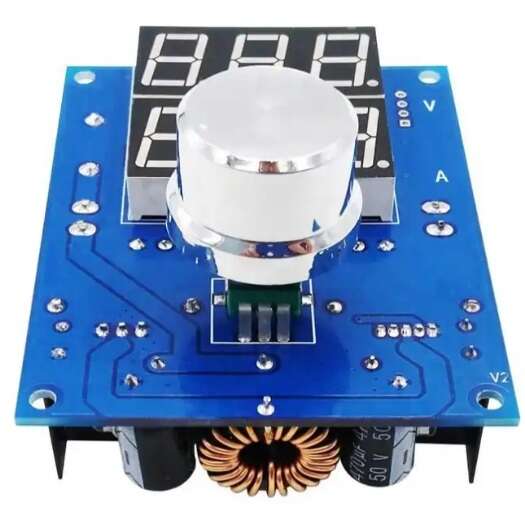 ماژول منبع تغذیه 8 آمپر با نمایشگر ولتاژ و جریان مدل XH-M403 - تصویر 5