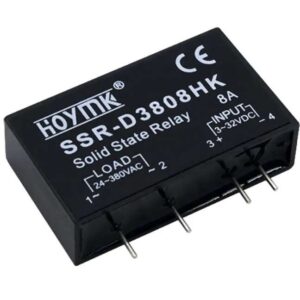 رله حالت جامد 3 – 24 ولت DC مدل SSR-3808HK 8A