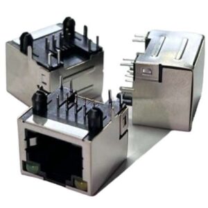 سوکت شبکه مادگی rj45 ال ای دی دار