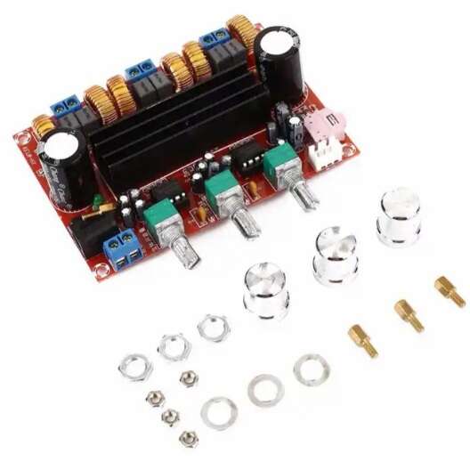 ماژول آمپلی فایر استریو 2x50 وات با خروجی ساب 100 وات مدل XH-M139 با چیپ TPA3116D2 - تصویر 5