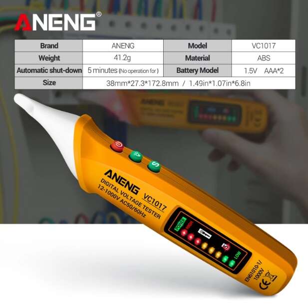 فازمتر القایی آننگ مدل ANENG VC1017 - تصویر 2