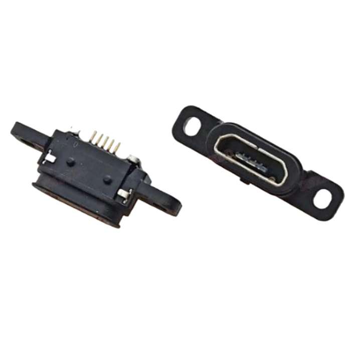 کانکتور مادگی micro USB پنلی 5 پین