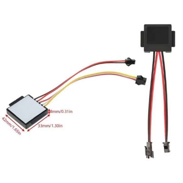 ماژول کلید لمسی آینه ای FICLUX 12V 3A - تصویر 2