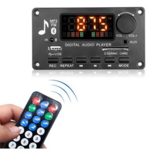 پخش کننده MP3 PLAYER پنلی بلوتوثی ولوم دار دارای آمپلی فایر 2X40W مدل KH-G022