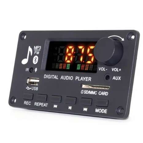پخش کننده MP3 PLAYER پنلی بلوتوثی ولوم دار دارای آمپلی فایر 2X40W مدل KH-G022 - تصویر 4