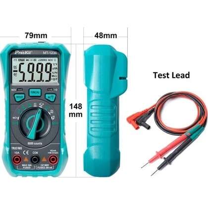 مولتی متر اتورنج پروسکیت PROSKIT MT-1236 - تصویر 3