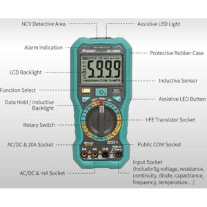مولتی متر پروسکیت PROSKIT MT-1280D