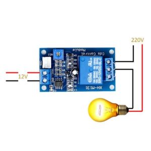 ماژول رله فتوسل 12V مدل XH-M131