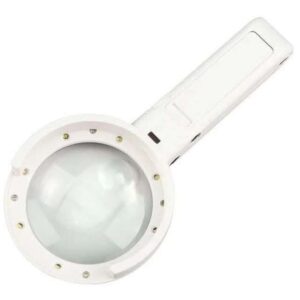 ذره بین تاشو ( دستی – رومیزی ) 8LED مدل FS75RC