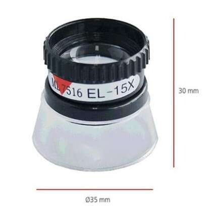ذره بین چشمی با بزرگنمایی 15 برابر مدل MG13097 - تصویر 2