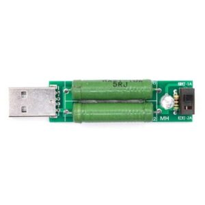 تستر شارژرهای 1A USB و 2A با بار مقاومتی