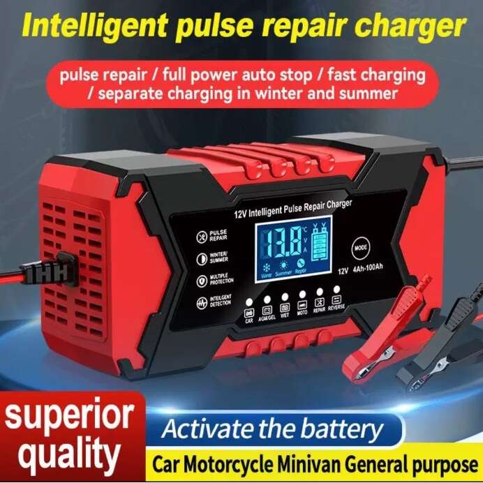 شارژر باتری هوشمند 12 ولت 6 آمپر مدل XMT12V6A (Pulse Repair) - تصویر 3