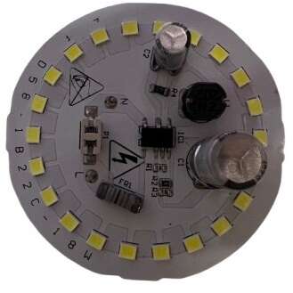 LED DOB مهتابی 220VAC 18W گرد قطر 58mm